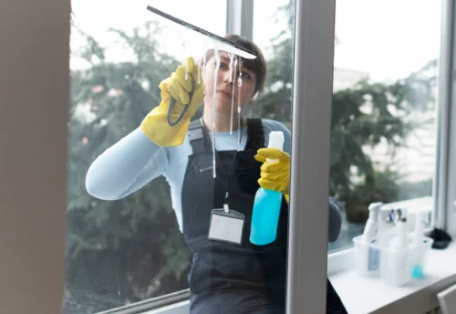 Nettoyage de vitres intérieures et extérieures à Anglade